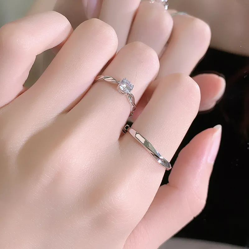 I Do&Co. 925 Sterling Silver Rings Unisex-1