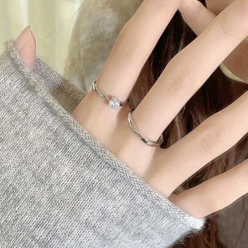 I Do&Co. 925 Sterling Silver Rings Unisex-2