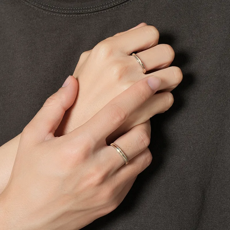 I Do&Co. 925 Sterling Silver Rings Unisex-2
