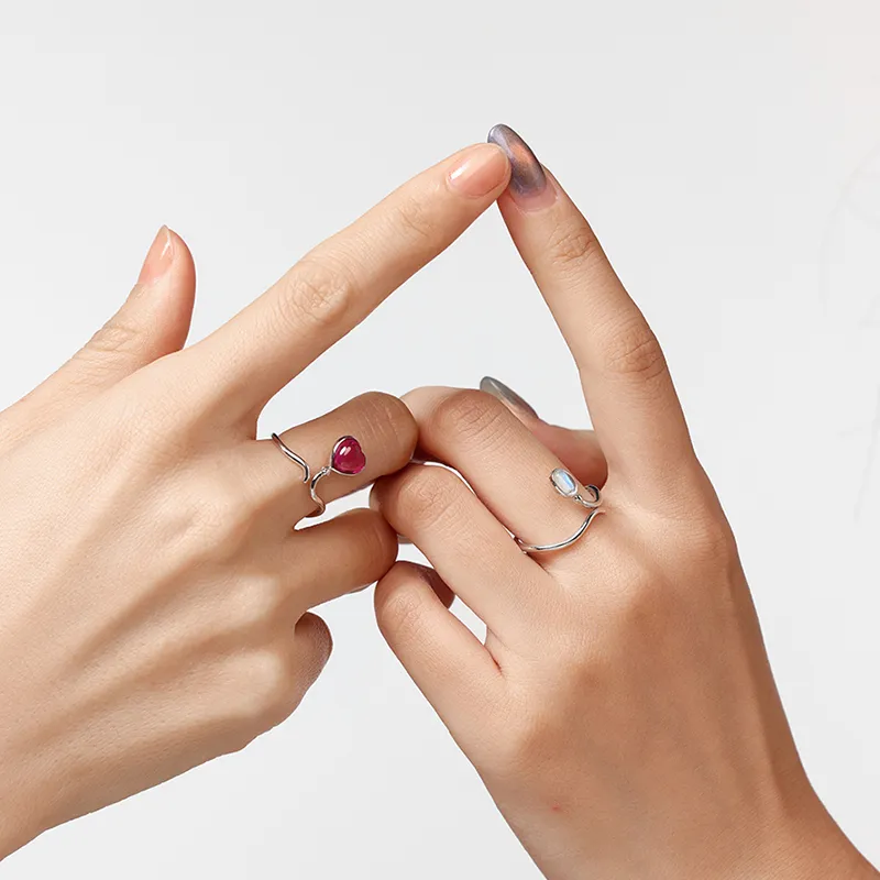 I Do&Co. 925 Sterling Silver Rings Unisex-4
