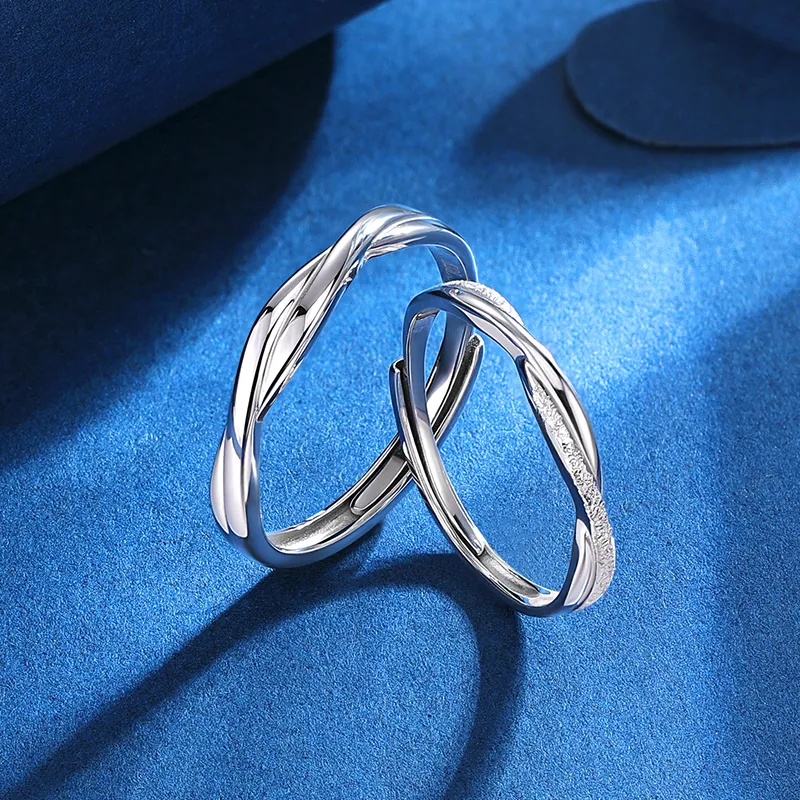I Do&Co. 925 Sterling Silver Rings Unisex-2