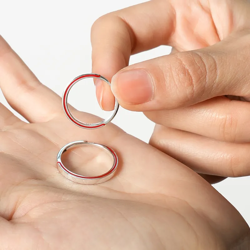 I Do&Co. 925 Sterling Silver Rings Unisex-3
