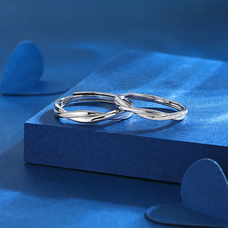 I Do&Co. 925 Sterling Silver Rings Unisex-3