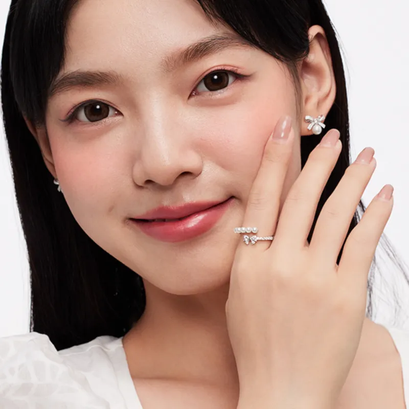 I Do&Co. 925 Sterling Silver Shell Pearl Rings Women's-3