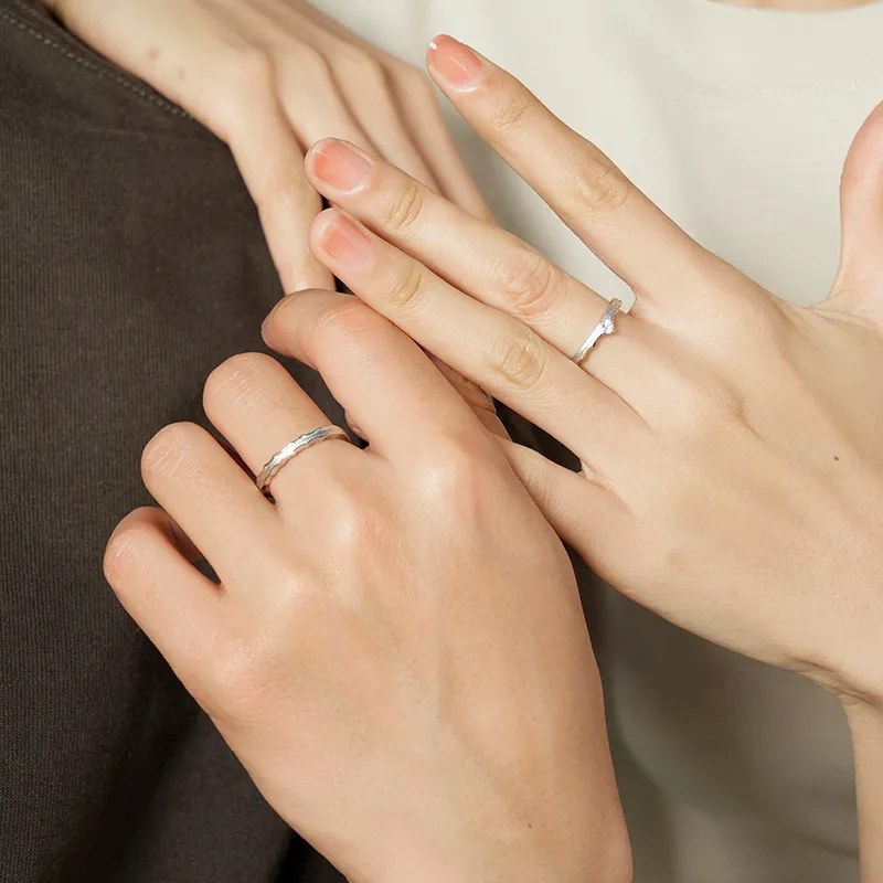 I Do&Co. 925 Sterling Silver Rings Unisex-3