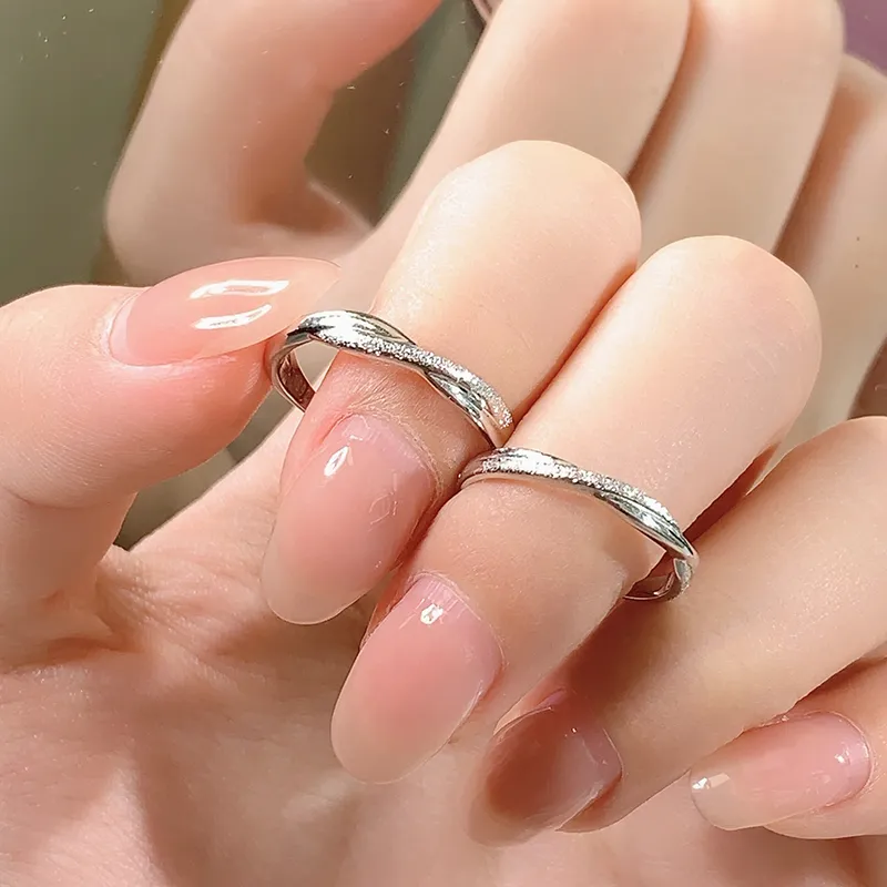 I Do&Co. 925 Sterling Silver Rings Unisex-5