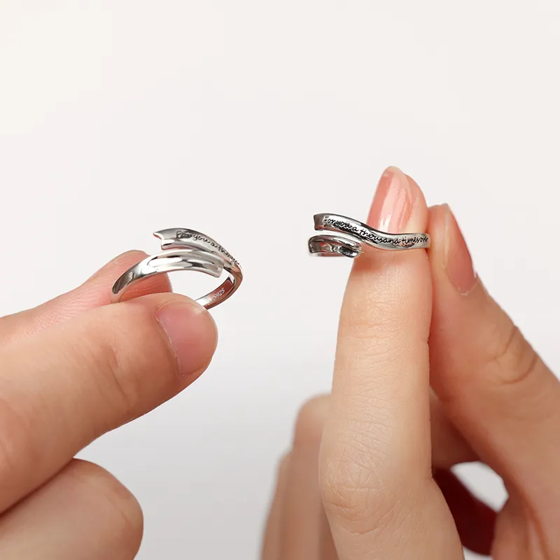 I Do&Co. S925 Silver Rings Unisex-3