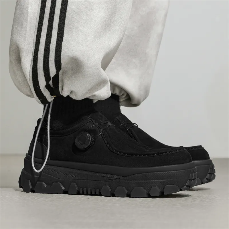 Rummaden Anti Slip And Wear Resistant Breathable Low Top Casual Shoes Men's-2