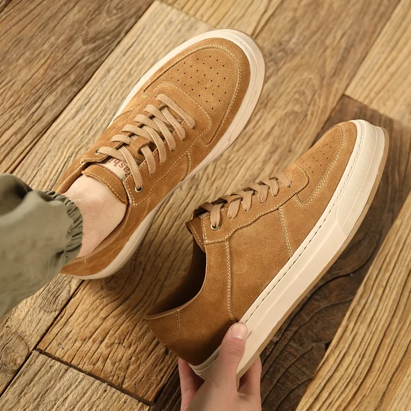 Rummaden Non-slip Lightweight Low-Top Skateboard Shoes Men's-27