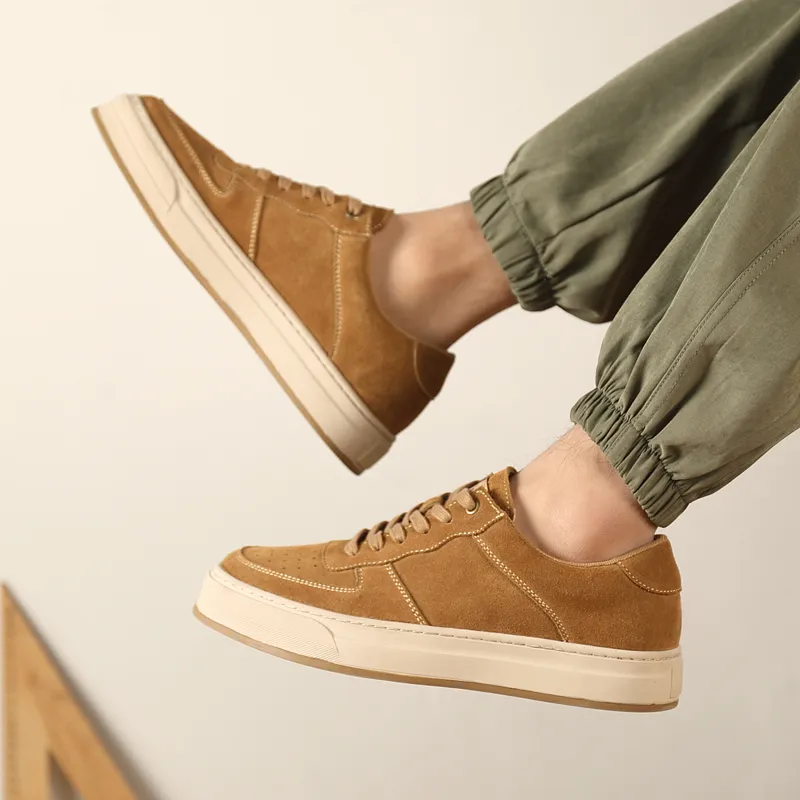 Rummaden Non-slip Lightweight Low-Top Skateboard Shoes Men's-21