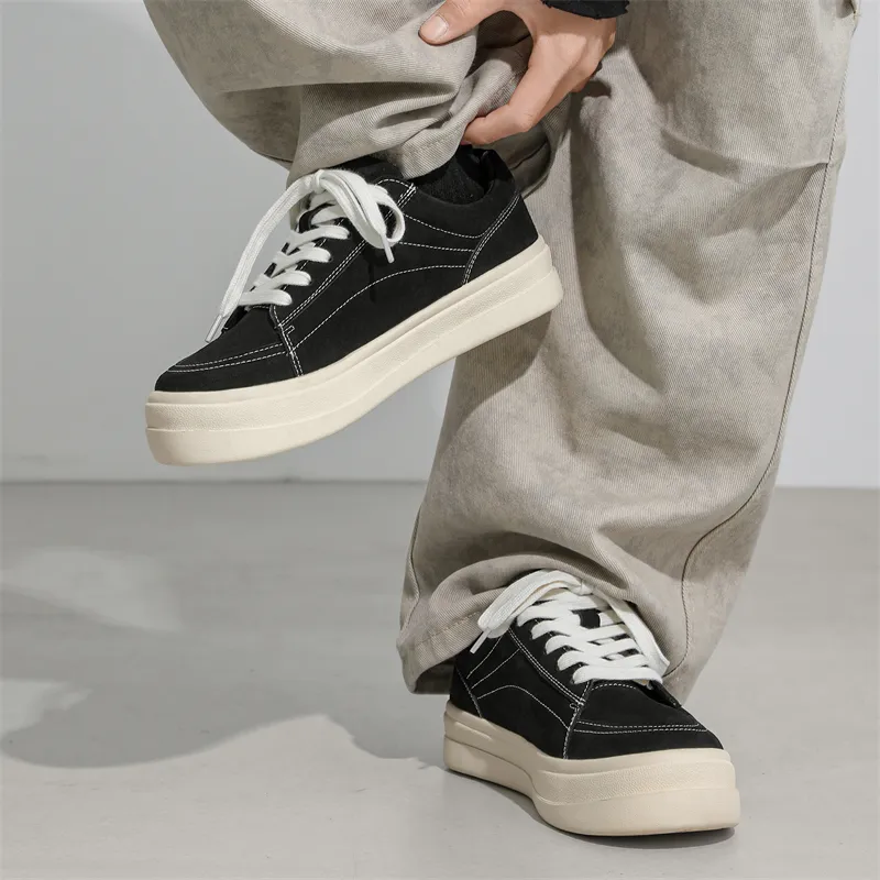 Rummaden Slip Resistant, Abrasion Resistant, Lightweight, Breathable Low Top Skateboard Shoes Unisex-5