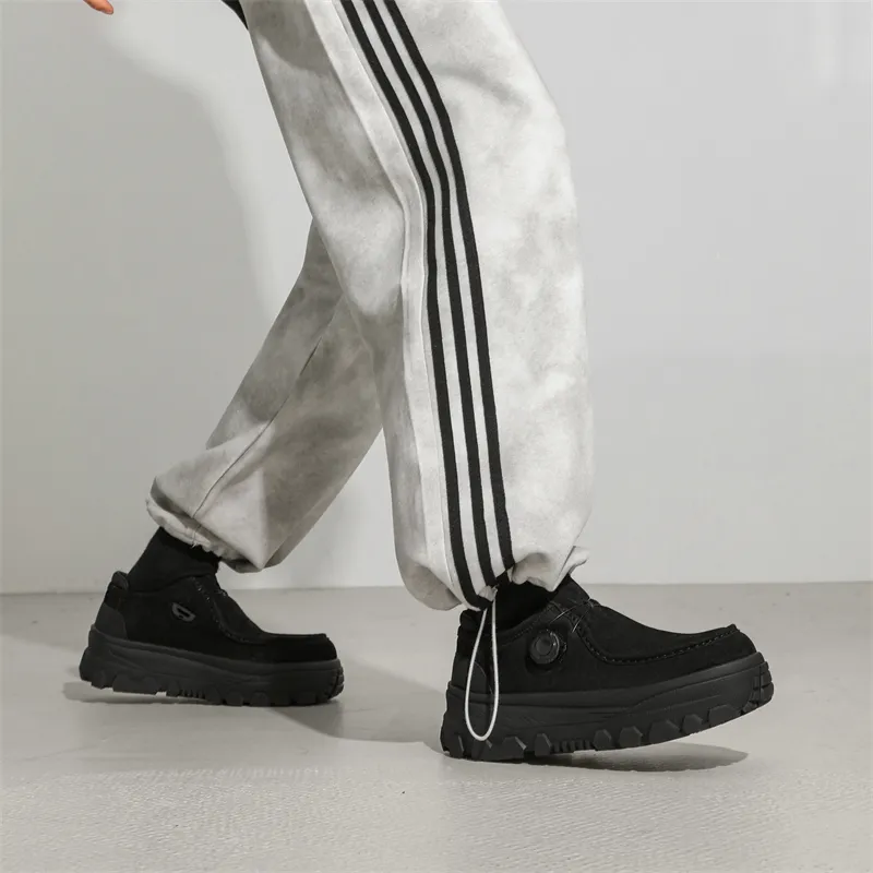 Rummaden Anti Slip And Wear Resistant Breathable Low Top Casual Shoes Men's-6