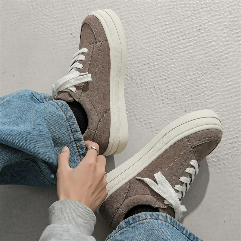 Rummaden Slip Resistant, Abrasion Resistant, Lightweight, Breathable Low Top Skateboard Shoes Unisex-8