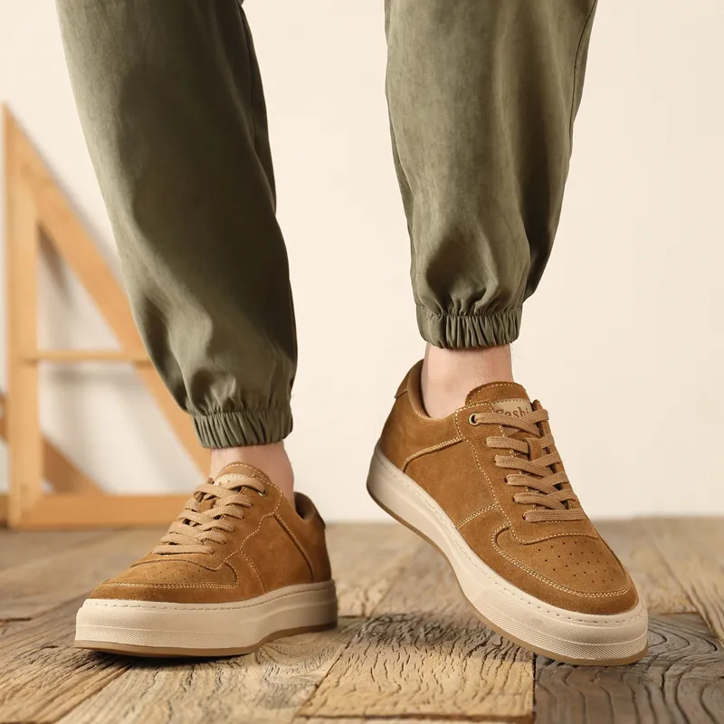 Rummaden Non-slip Lightweight Low-Top Skateboard Shoes Men's-25