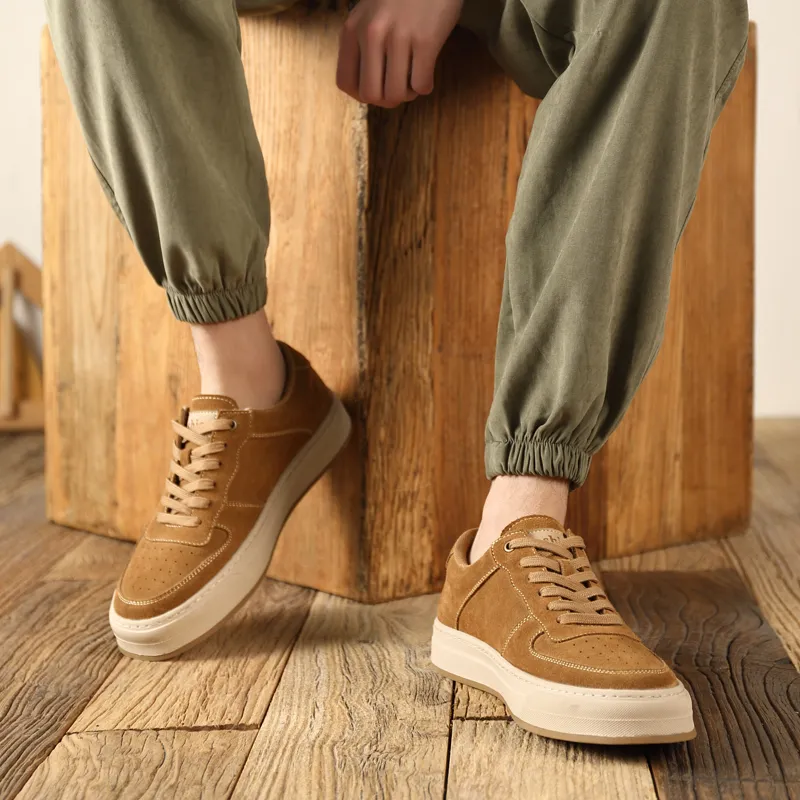Rummaden Non-slip Lightweight Low-Top Skateboard Shoes Men's-19