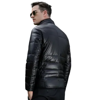 KAISER Leather Jacket Men's Black