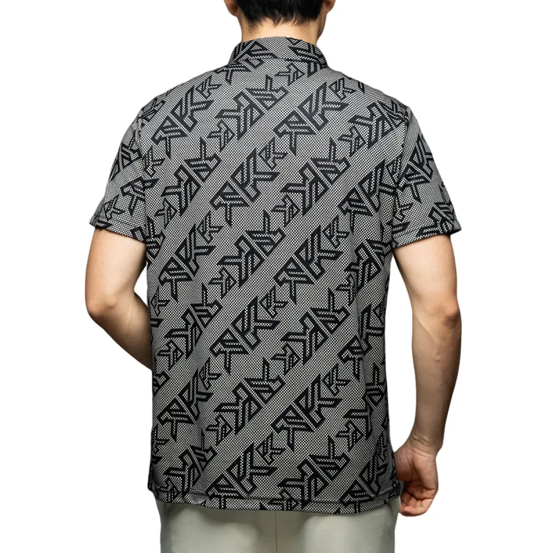 KAISER Polo Shirt Men's Silver Gray-1