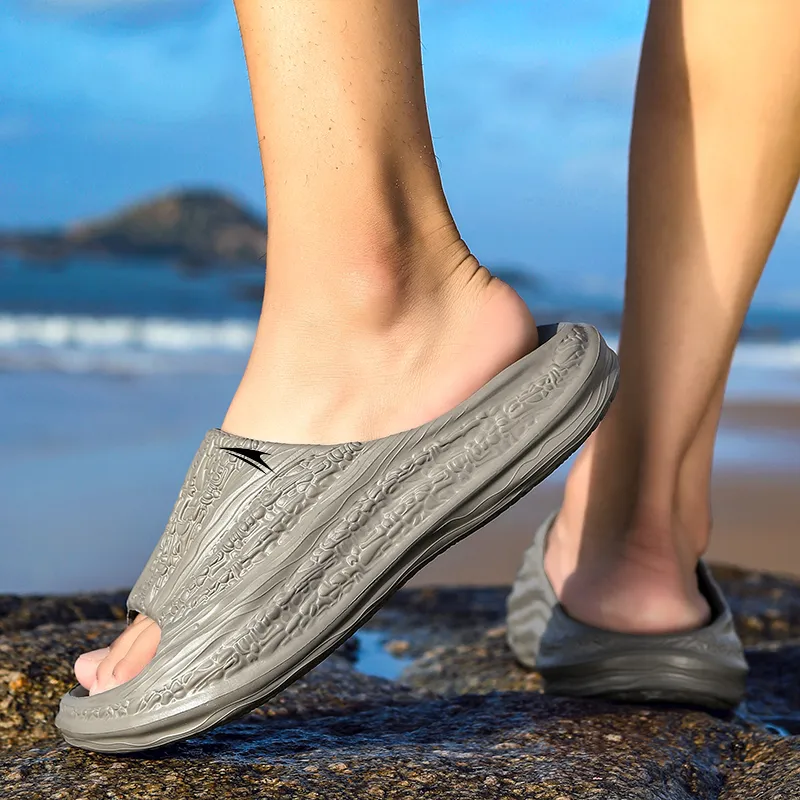 Kinglake Slip Resistant, Odor Resistant, Antibacterial Slide Slippers Unisex-12