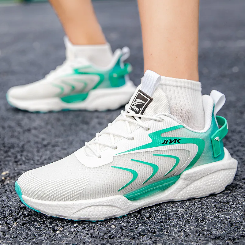 Kinglake Breathable Moisture Wicking Mid Top Running Shoes Unisex-25