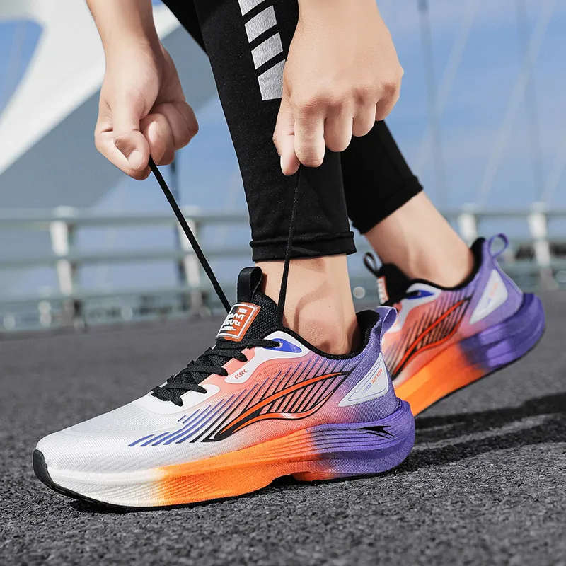 Kinglake Slip Resistant, Abrasion Resistant Cushioning Low Top Running Shoes Unisex-3