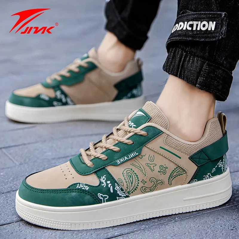 Kinglake Anti Slip Wear Resistant Low Top Skateboard Shoes Unisex-13