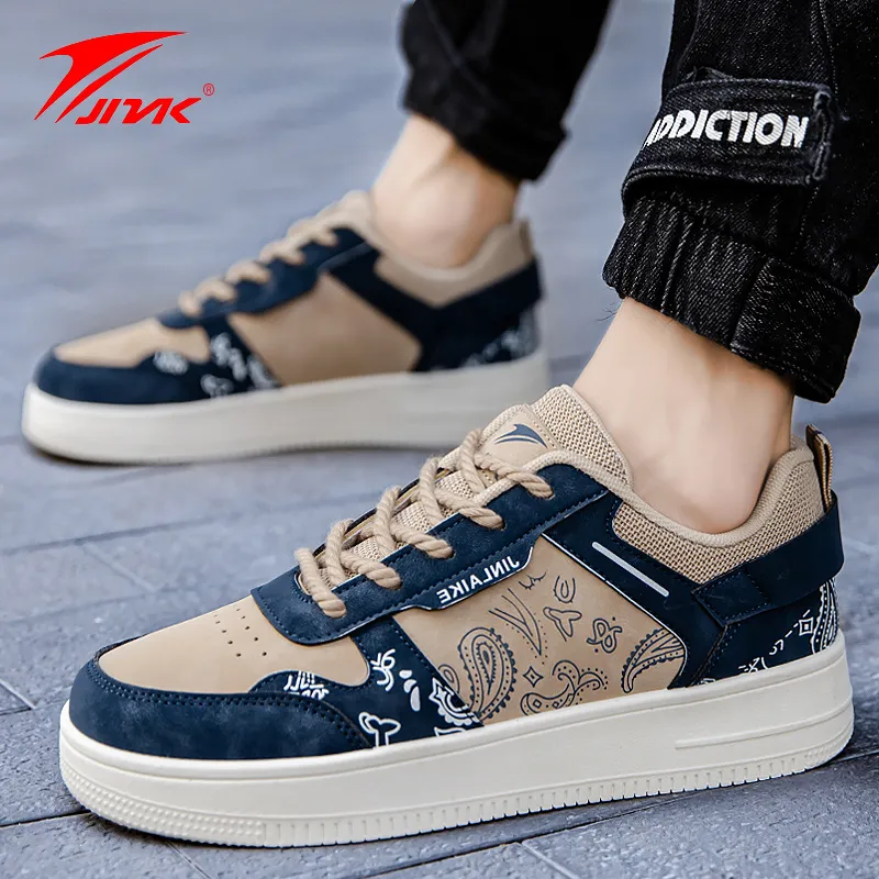 Kinglake Anti Slip Wear Resistant Low Top Skateboard Shoes Unisex-6