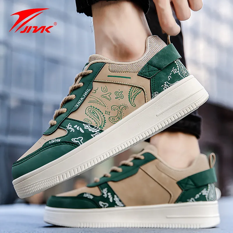 Kinglake Anti Slip Wear Resistant Low Top Skateboard Shoes Unisex-10