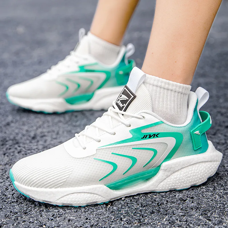 Kinglake Breathable Moisture Wicking Mid Top Running Shoes Unisex-24