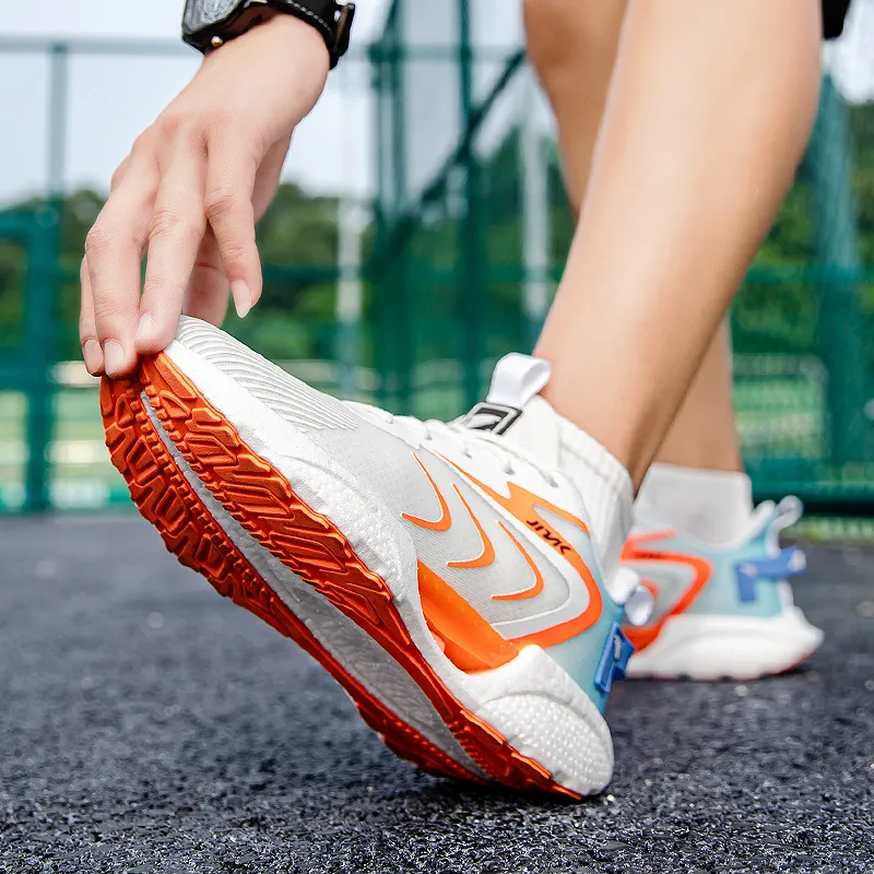 Kinglake Breathable Moisture Wicking Mid Top Running Shoes Unisex-13