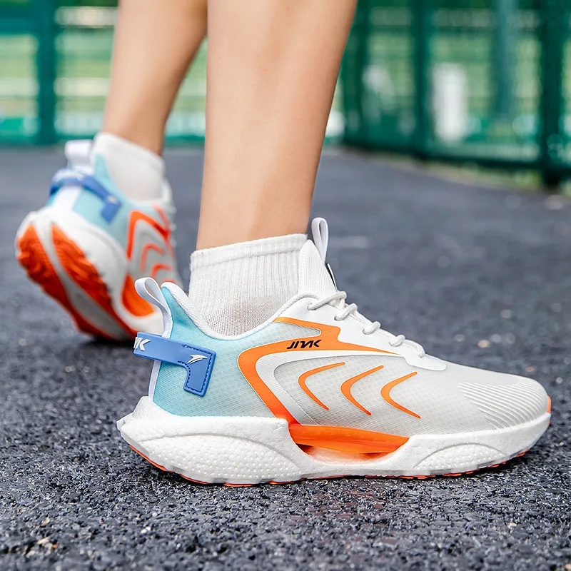 Kinglake Breathable Moisture Wicking Mid Top Running Shoes Unisex-12