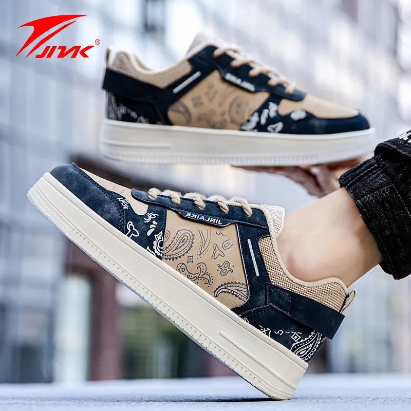 Kinglake Anti Slip Wear Resistant Low Top Skateboard Shoes Unisex-1
