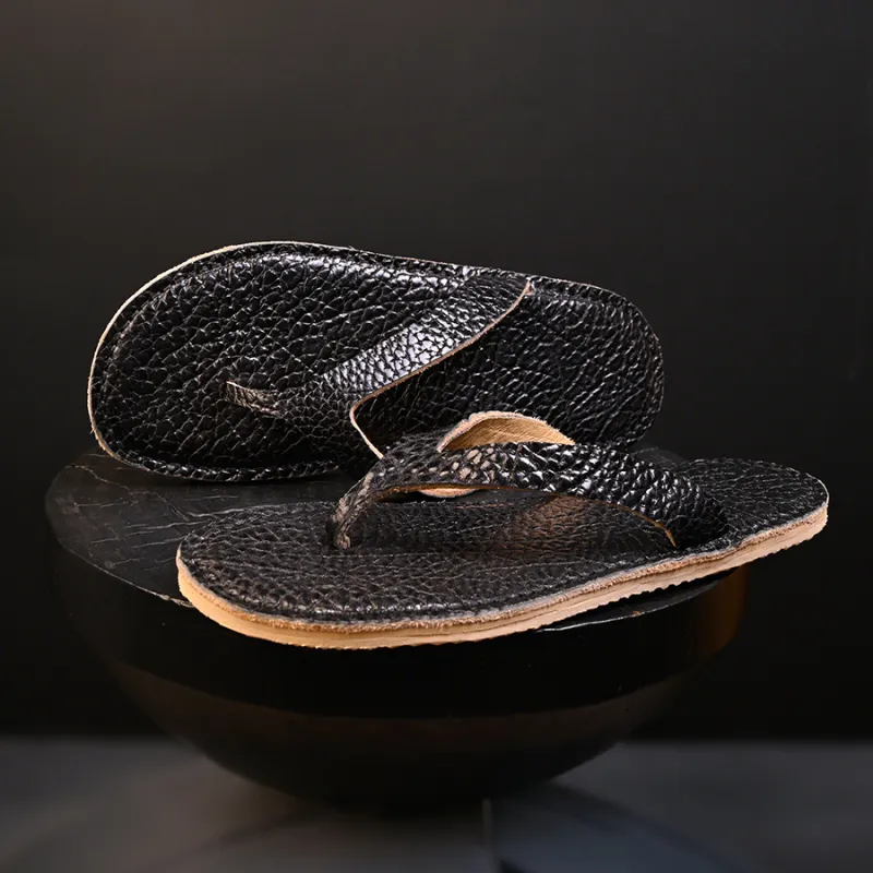 Brounvanm Rubber Sole Slip Resistant Flip Flops Men's-8