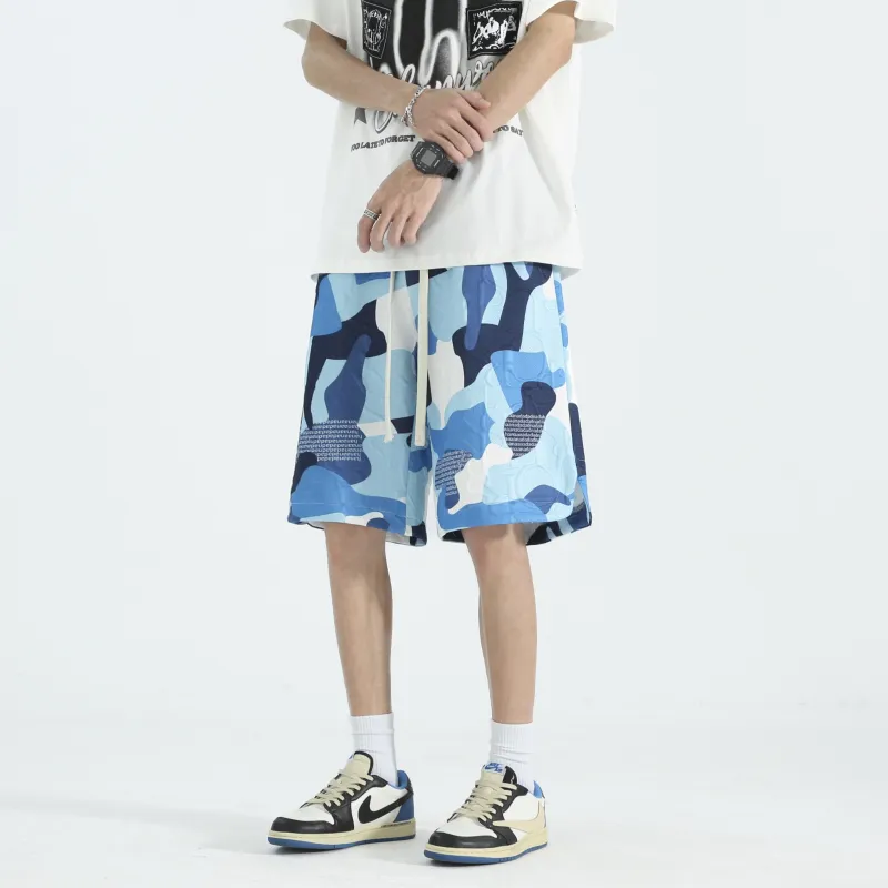 GSON Casual Shorts Unisex Lake Blue-7