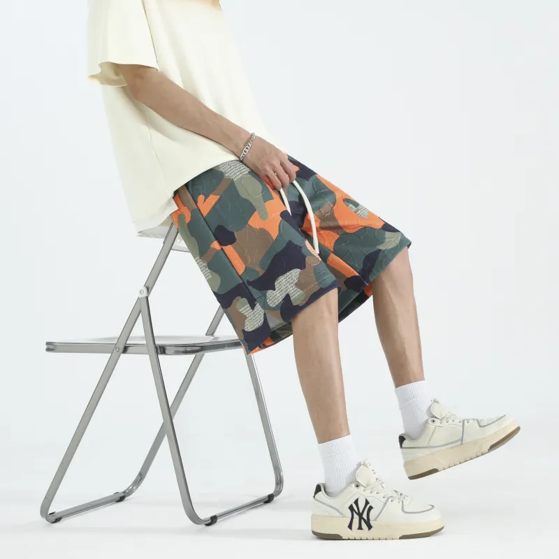 GSON Casual Shorts Unisex Lake Blue-13