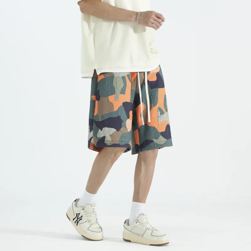 GSON Casual Shorts Unisex Lake Blue-14