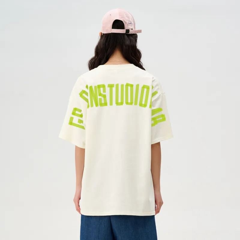 GSON Drop Shoulder Sleeve T-Shirt Unisex-18
