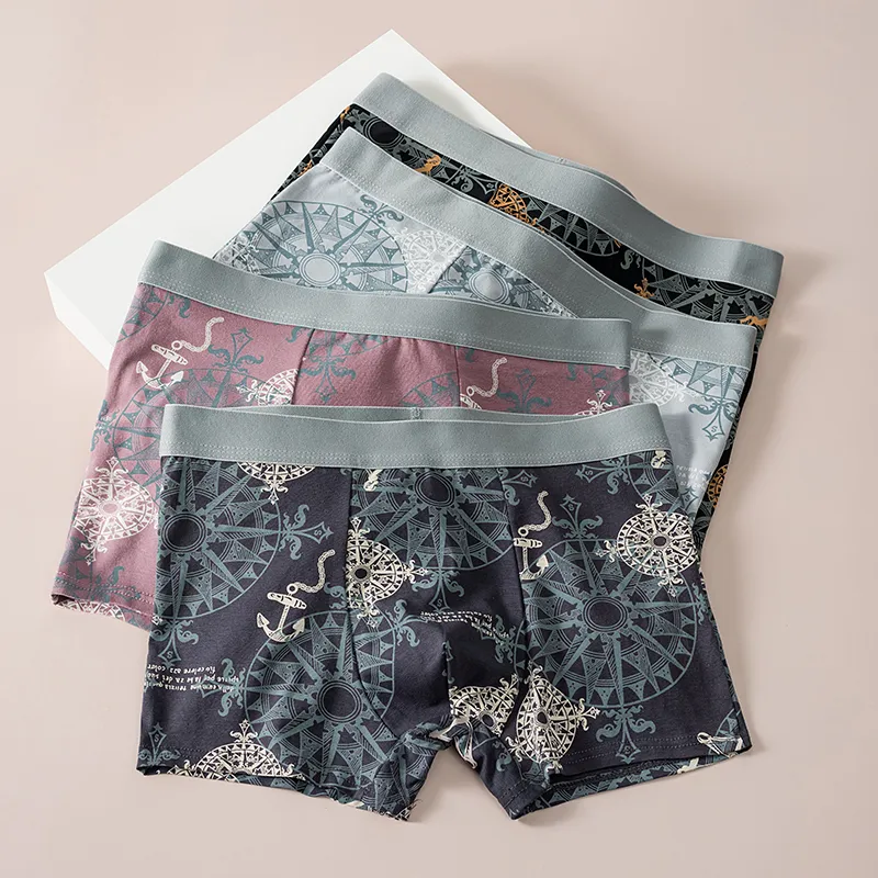 KJ Square cut Underwear Men's 4 Pack-9