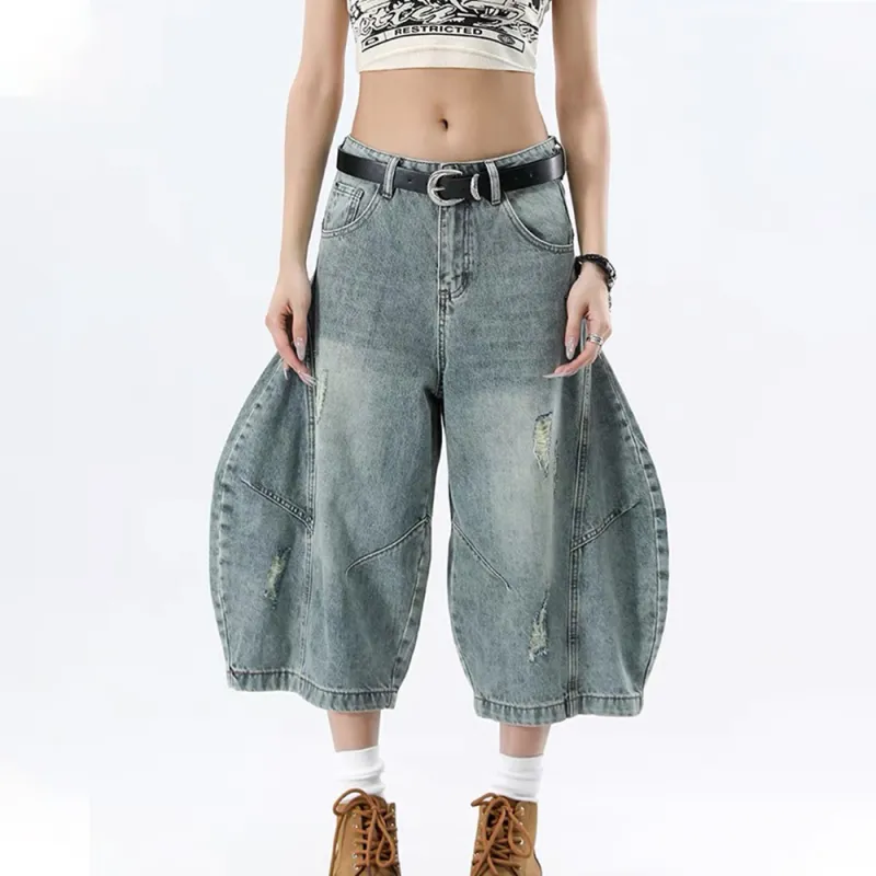 GBXM Denim Shorts Unisex-4