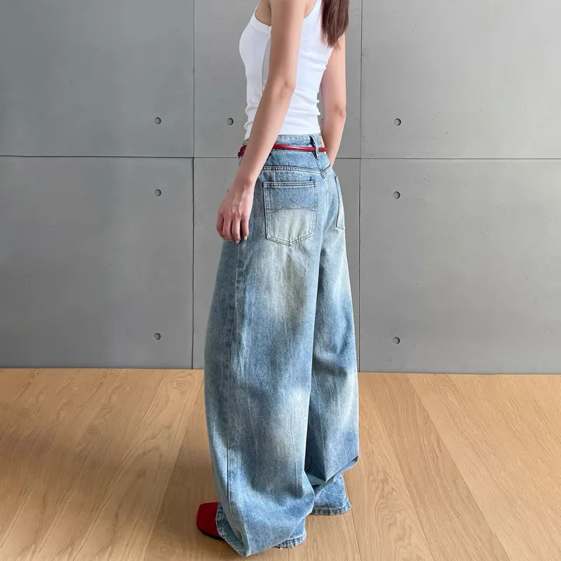 GBXM Jeans Unisex Washed Blue-6