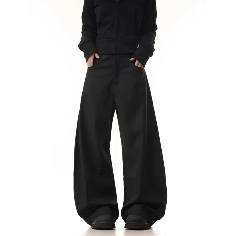 GBXM Casual Pants Unisex Black-3