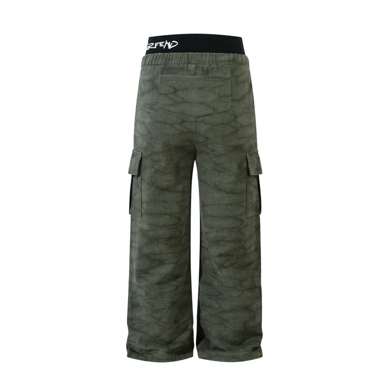 GBXM Casual Pants Unisex Green-1
