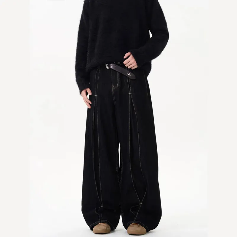 GBXM Jeans Unisex Black-5
