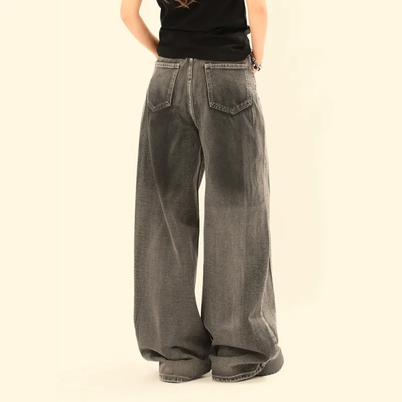 GBXM Jeans Unisex Gray-5