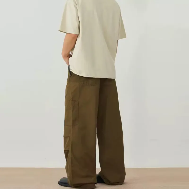 GBXM Cargo Pants Unisex Brown-4