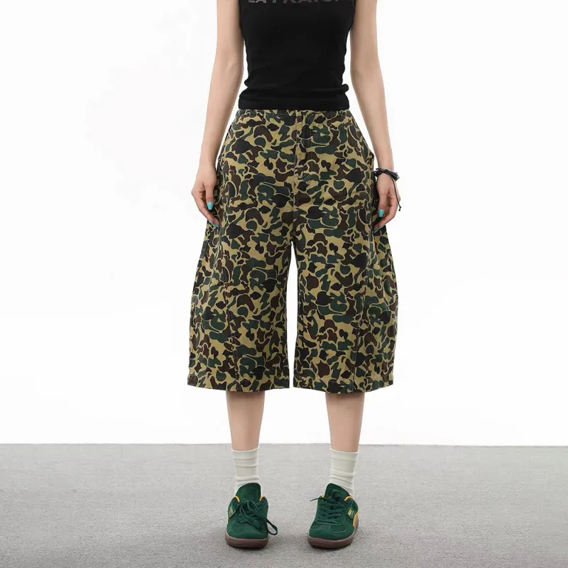 GBXM Casual Shorts Unisex Green-5
