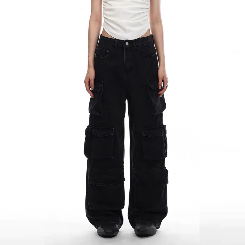 GBXM Jeans Unisex Black-5