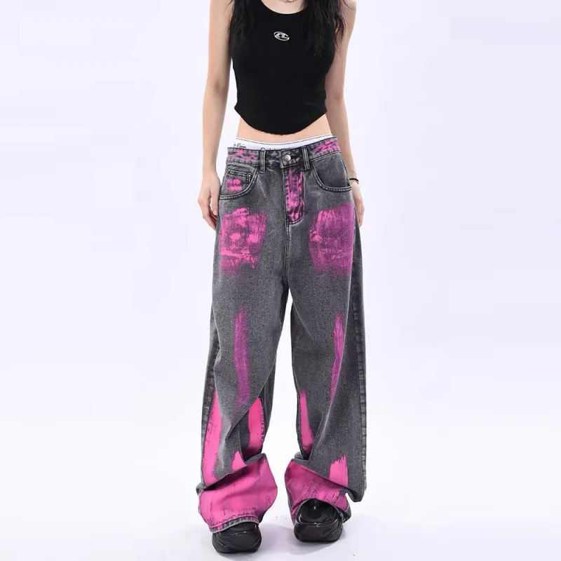 GBXM Jeans Unisex Gray-3