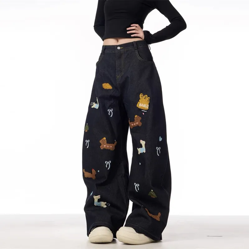 GBXM Jeans Unisex Black-5