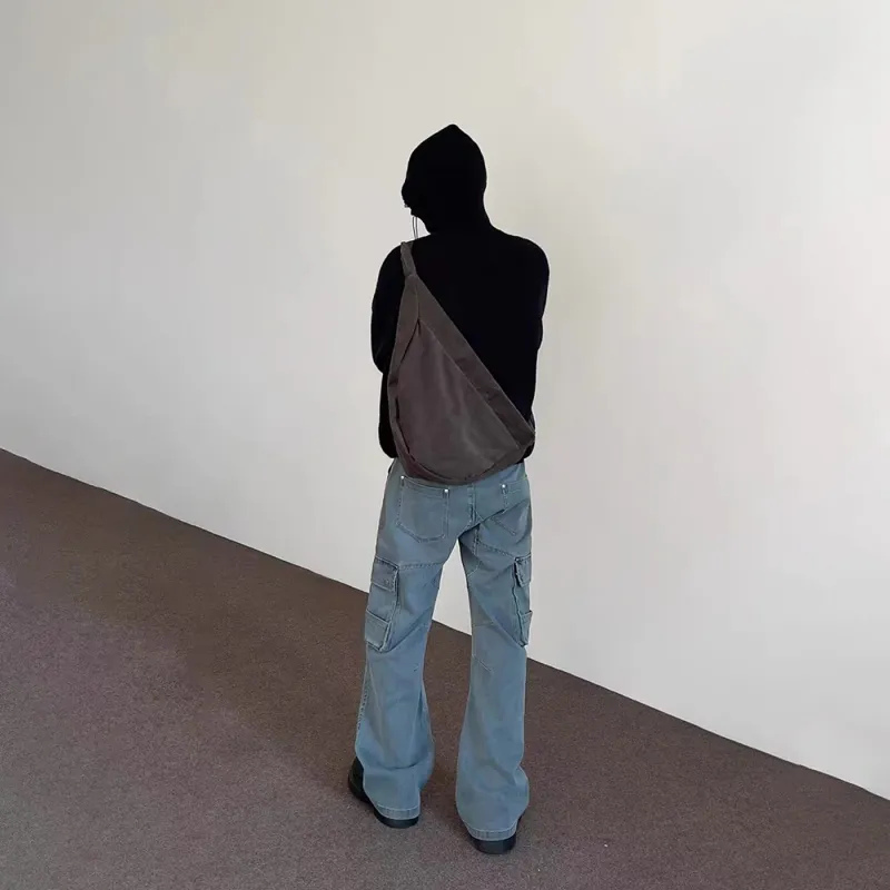 GBXM Cargo Pants Unisex Concrete Gray-3