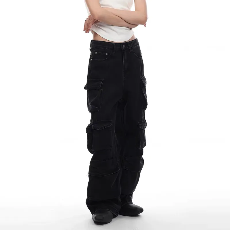 GBXM Jeans Unisex Black-2